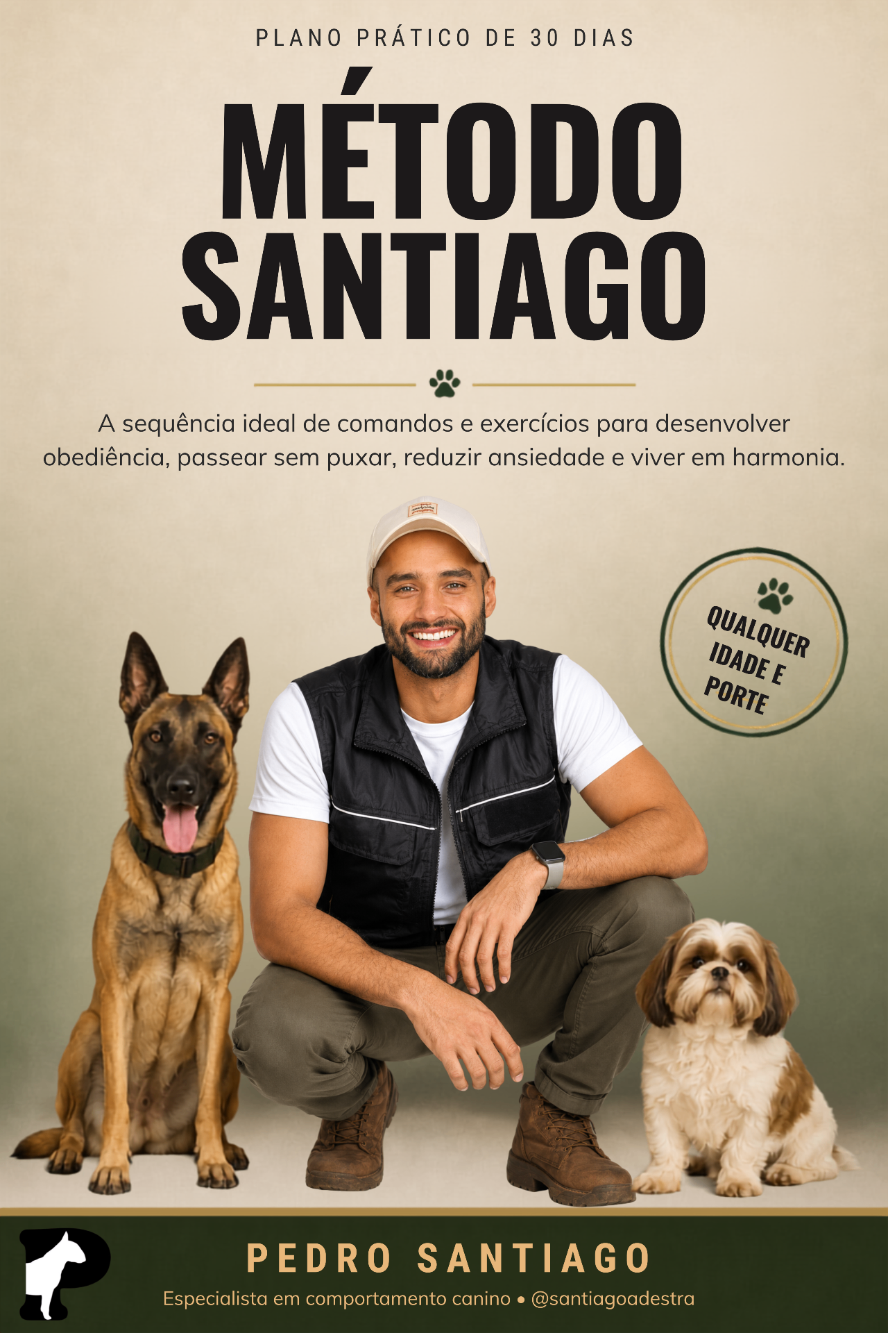 Capa do e-book Método Santiago
